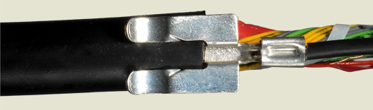 Shield connectors 